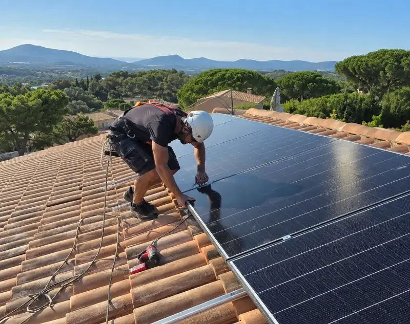 Installateur panneaux solaires Charnècles — pose photovoltaïque sur toiture