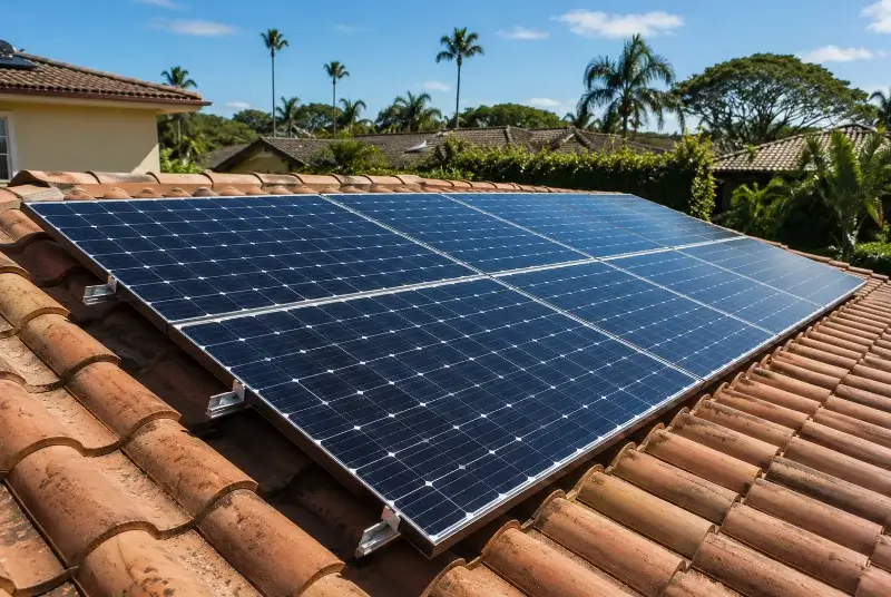 Installation de panneaux solaires à Charnècles