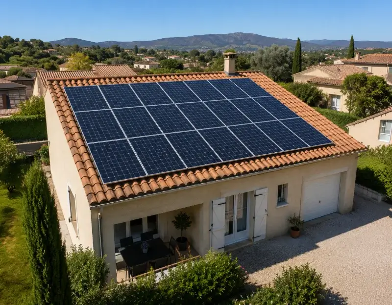 Prime à l'autoconsommation panneaux solaires Charnècles — aide financière de l'État